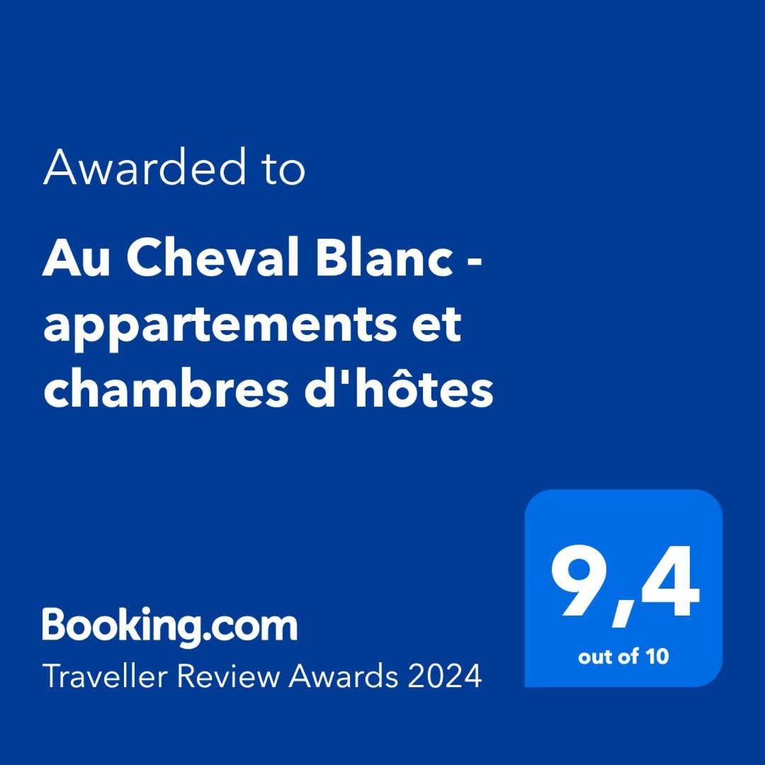Au Cheval Blanc - Appartements Et Chambres D'Hotes Альбервиль Экстерьер фото
